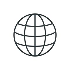 globe vector icon