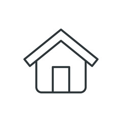 Fototapeta premium home vector icon