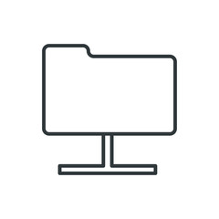 shared folder vector icon