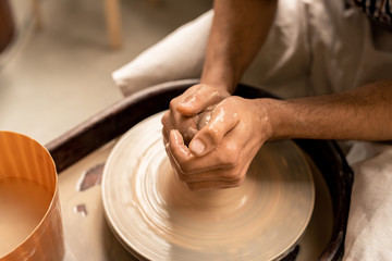 Pottery work