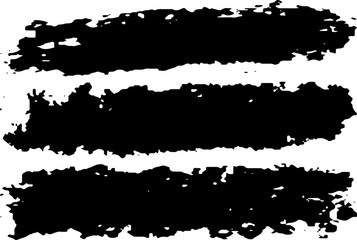 Fototapeta premium Black grunge spots on white background