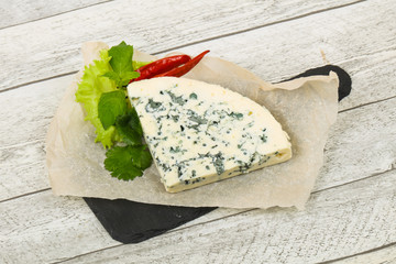 Blue cheese slice