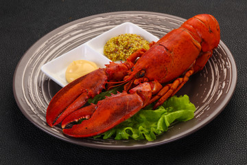 Luxury Lobster with sauce