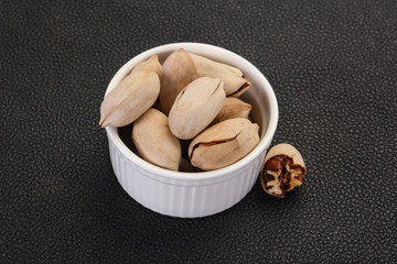 Pecan nuts heap