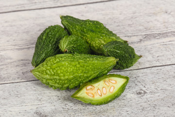 Tropical exotic vegetable - bitter melon