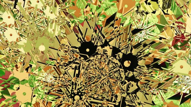 Hipster Abstract Mechanical Flowers background 