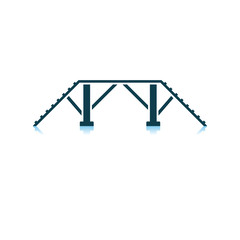 Dog Training Bench Icon