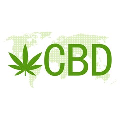 Cannabis for medical ico, CBD logo