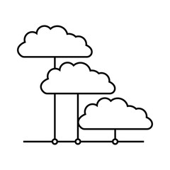 Cloud Network Icon