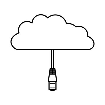 recommend clip art: Network Cloud Icon