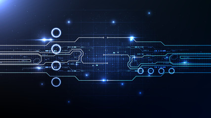 Technology abstract illumination scanning circuit background template copy space vector