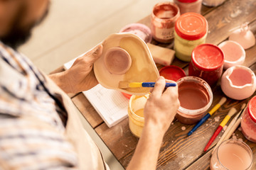 Applying paint