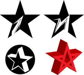 Fototapeta premium Stars Collection