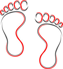 Foot Print Icon