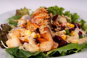 Salmon salad
