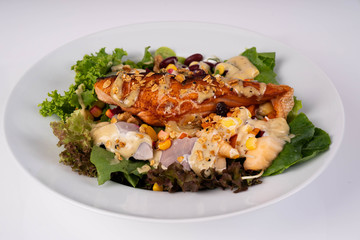 Salmon salad