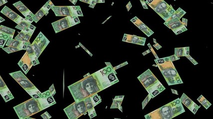 australia money animation オーストラリア　紙幣