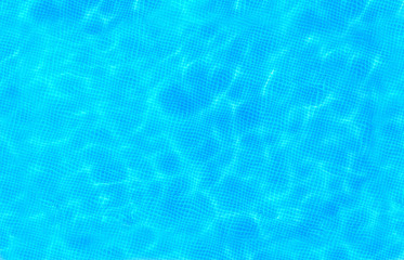 Fototapeta na wymiar Swimming pool water with mosaic work background texture, top view