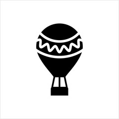 Hot Air Balloon Icon, Design