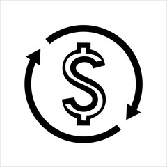 Money Change Icon, Currency Change Icon