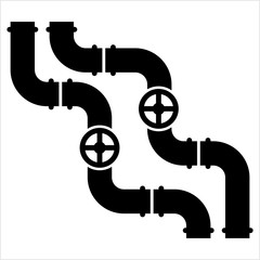 Pipe Icon, Pipe Fitting Icon
