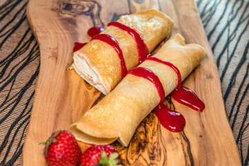 Pancakes with cottage cheese