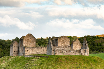 Ruthven Barraks in the scottish highlands 