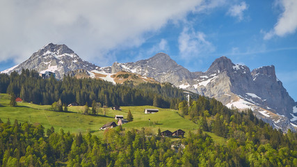 Swiss Alps Beautiful View