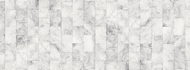 White marble texture for background or tiles floor decorative design. - obrazy, fototapety, plakaty
