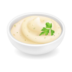 Tartar sauce in a bowl