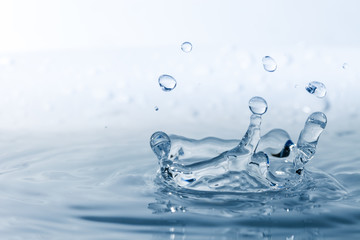 Close-up of water splashes