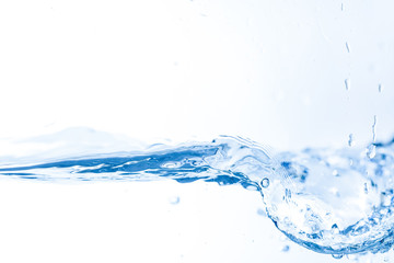 Decorative water wave