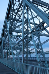 Die Loschwitzer Br&uuml;cke-Das Blaue Wunder Dresdens