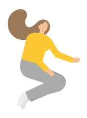 Business women flat icon