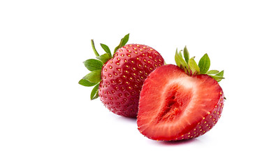 Strawberry Isolated on White Background