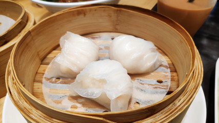 Shrimp Dim Sum dumplings