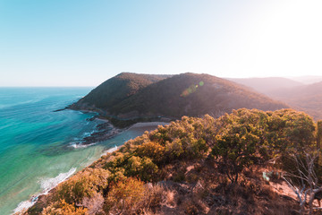 Sun rising over beachy cove