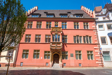 Haus zum Walfisch in Freiburg, im Südschwarzwald, Deutschland