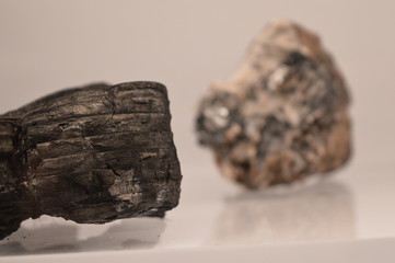 Pietre minerali in dettaglio