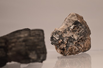 Pietre minerali in dettaglio