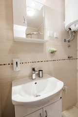 Luxury bathroom in the hotel