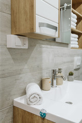 Luxury bathroom in the hotel