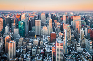 Obraz premium Upper Manhattan in New York, United States.