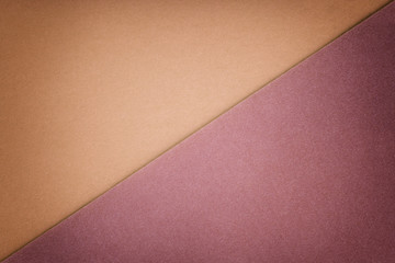 Two color background beige and brown shade.