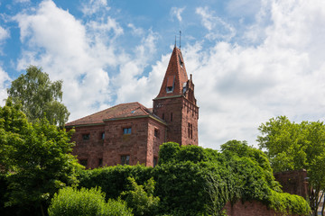 Fototapeta premium Altes Gefängnis in Bad Säckingen, im Südschwarzwald, Deutschland
