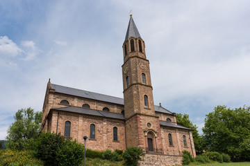 Fototapeta na wymiar St. Martinskirche in Bad Säckingen, im Südschwarzwald, Deutschland