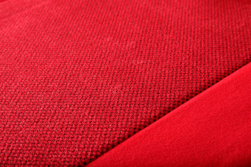 car interior image velvet seat