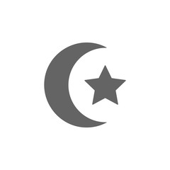 Crescent icon. Element of World religiosity icon. Premium quality graphic design icon. Signs and symbols collection icon