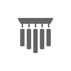 Chime icon. Element of World religiosity icon. Premium quality graphic design icon. Signs and symbols collection icon