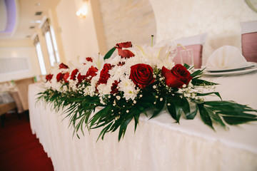 Beautiful romantic decoration for special day